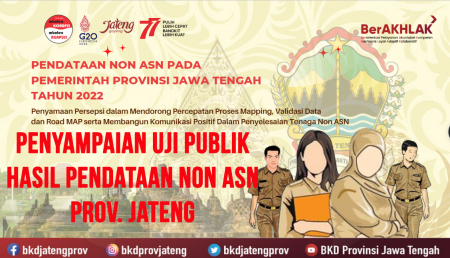 Uji Publik Hasil Pendataan Non ASN Prov. Jateng