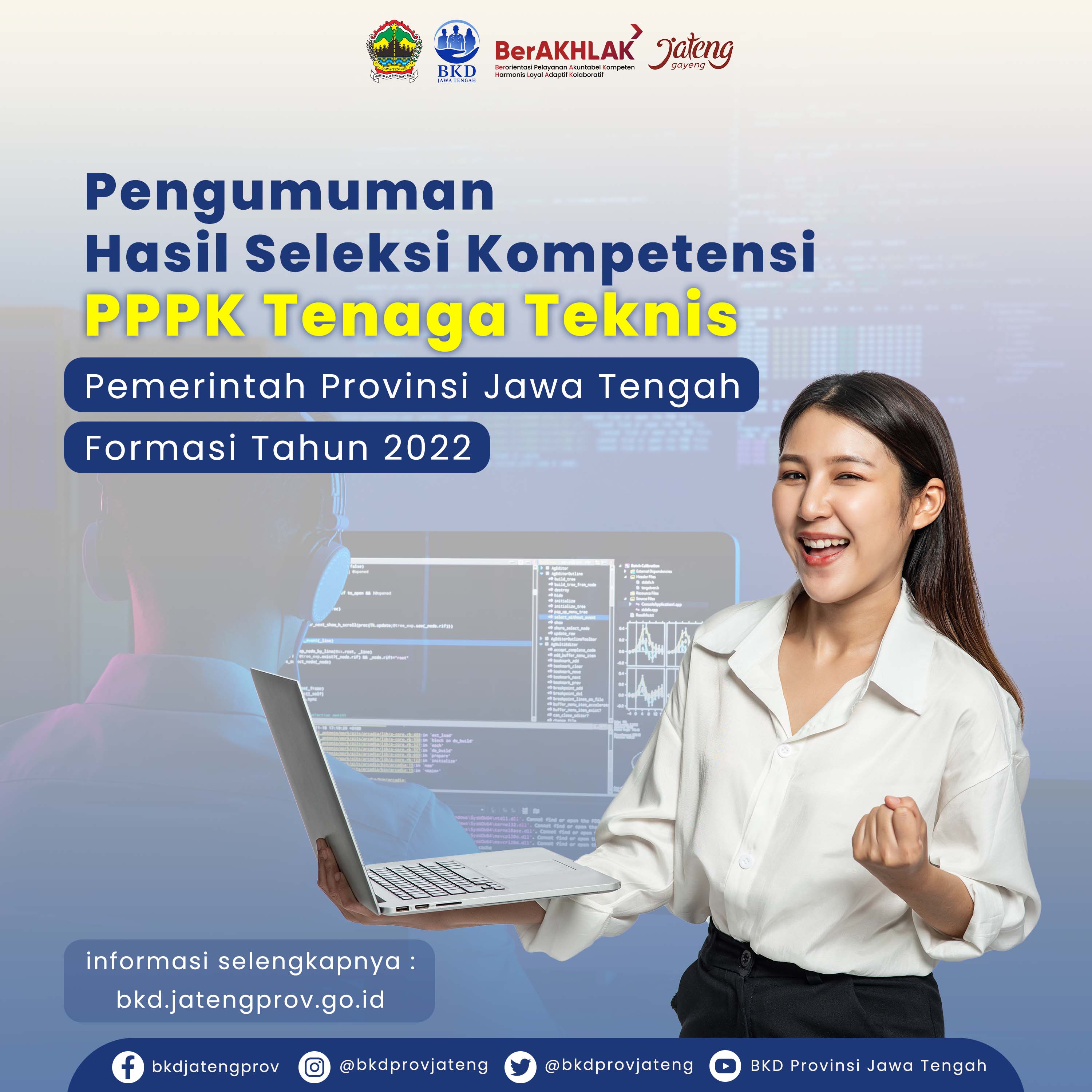 Hasil Seleksi Kompetensi PPPK Tenaga Teknis Tahun Anggaran 2022