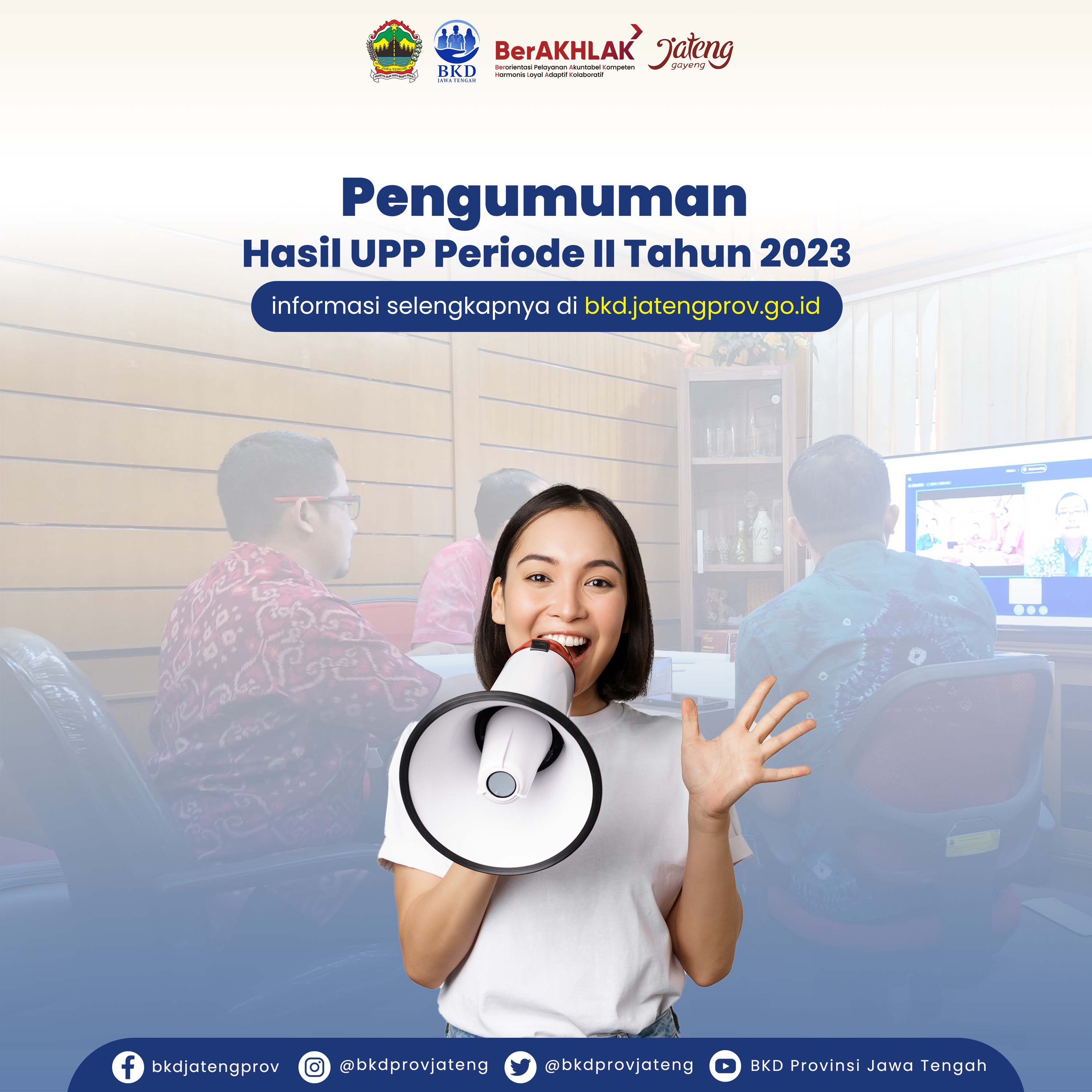 Hasil Ujian Peningkatan Pendidikan Periode II Tahun 2023